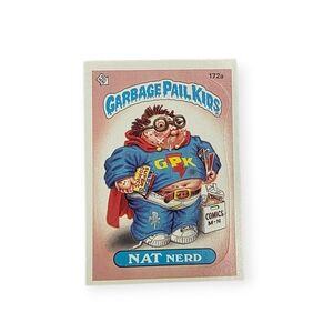 1986 Topps Garbage Pail Kids Series 5 Clark Can't 172b
